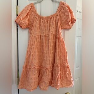 &Merci Coral Boutique Dress Size Small